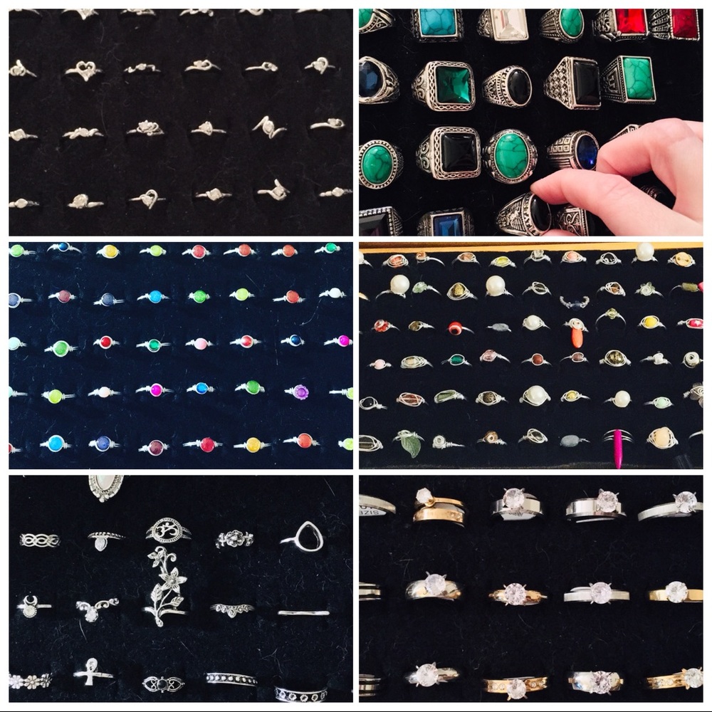 Ring ๐ Bundle 10 pcs Random - Picture 11 of 11